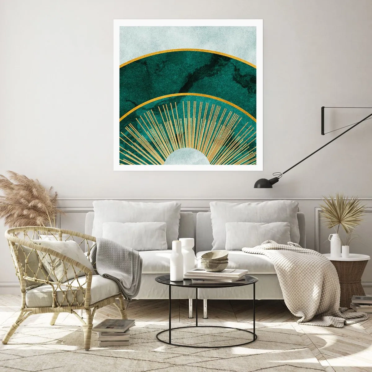 Poster - Anderes Sonnensystem - 50x50 cm