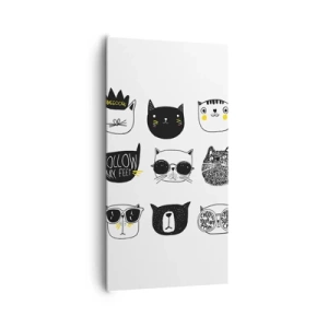 Bild auf Leinwand - Leinwandbild - Jeder andere - 65x120 cm