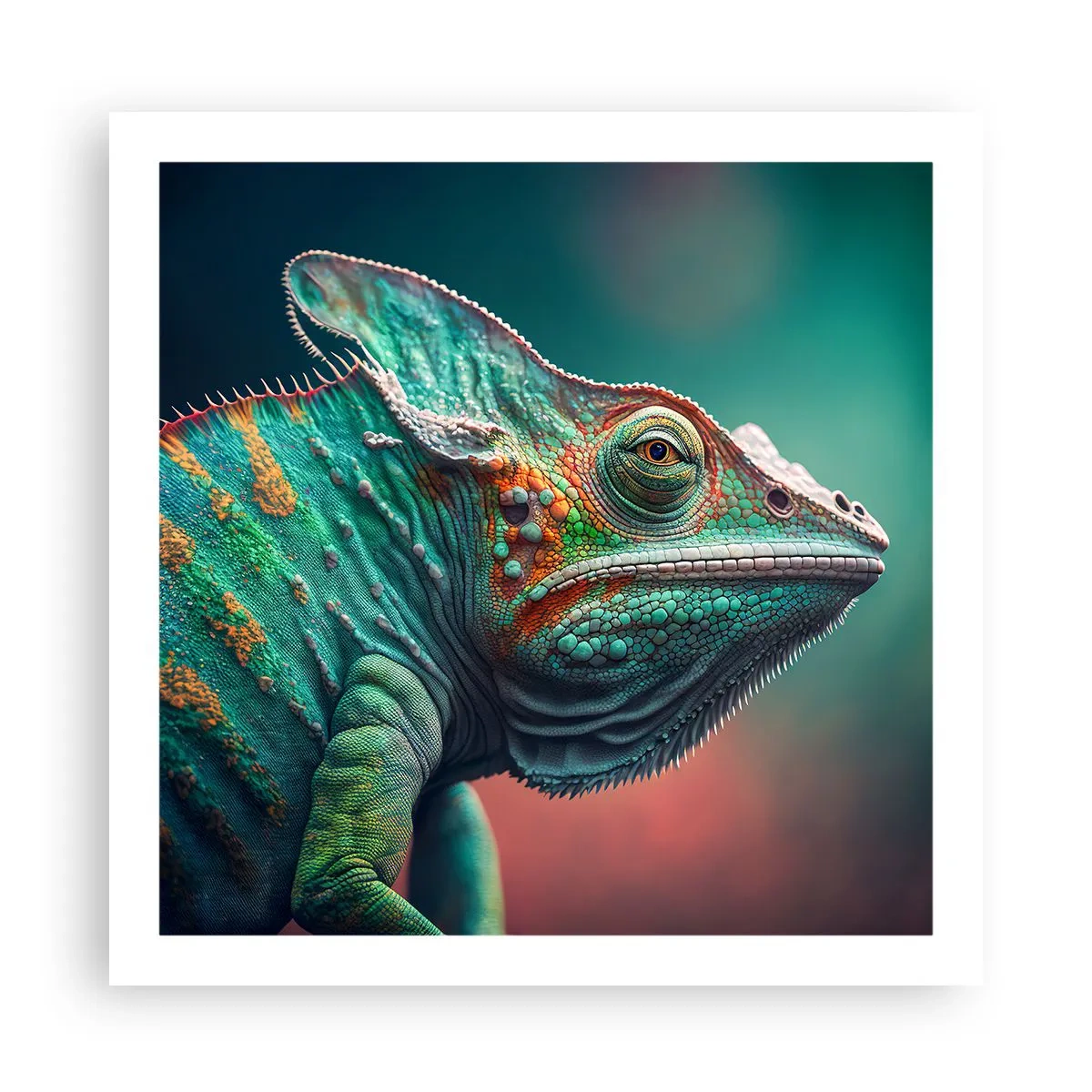 Poster - Siehst du mich? Nicht gut… - 60x60 cm