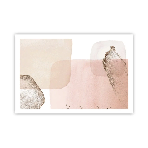 Poster - Ein Blick durch die Farbe - 91x61 cm