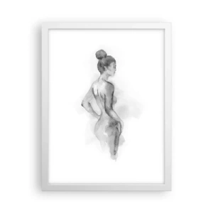 Poster in einem weißen Rahmen - Schön wie ein Gemälde - 30x40 cm