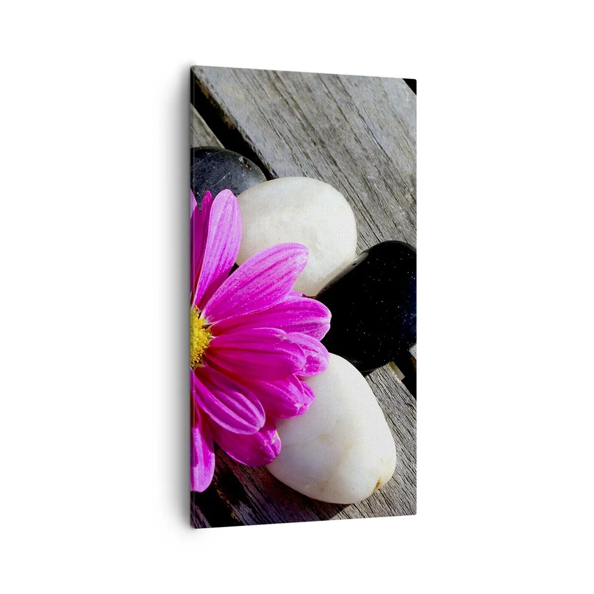 Bild auf Leinwand - Leinwandbild - Ruhe auf dem Pier - 55x100 cm