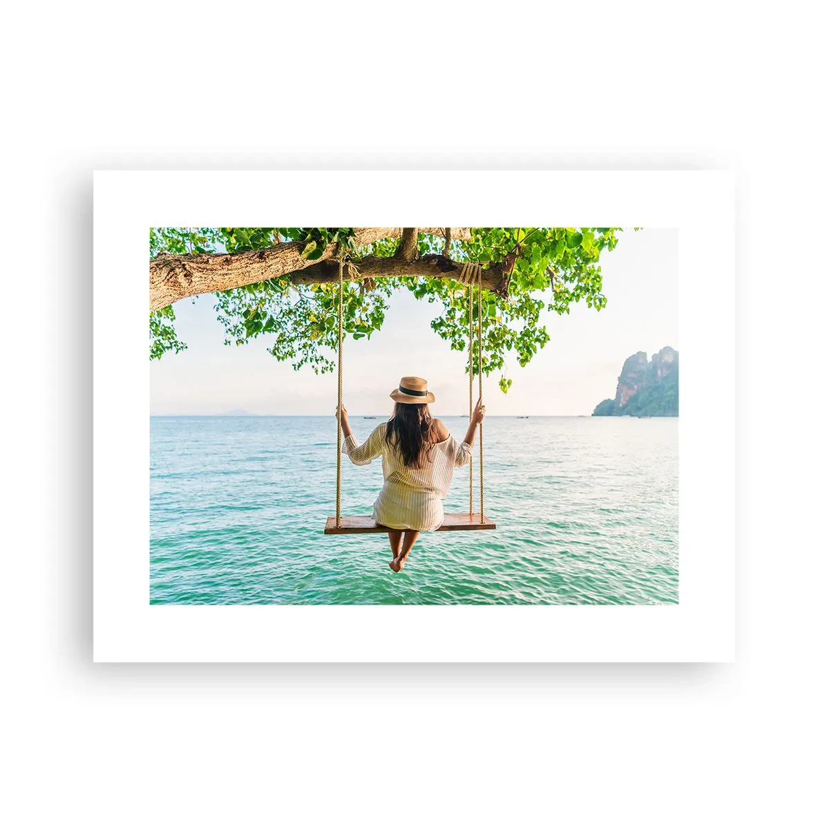 Poster - Das Leben ist wunderschön - 40x30 cm