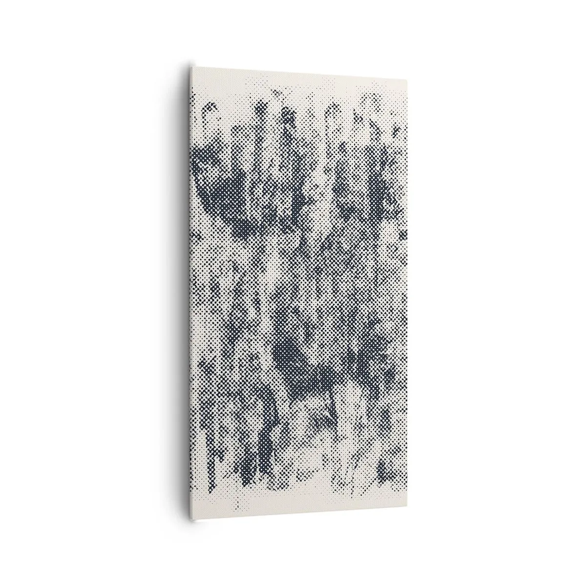 Bild auf Leinwand - Leinwandbild - Nebelige Komposition - 65x120 cm