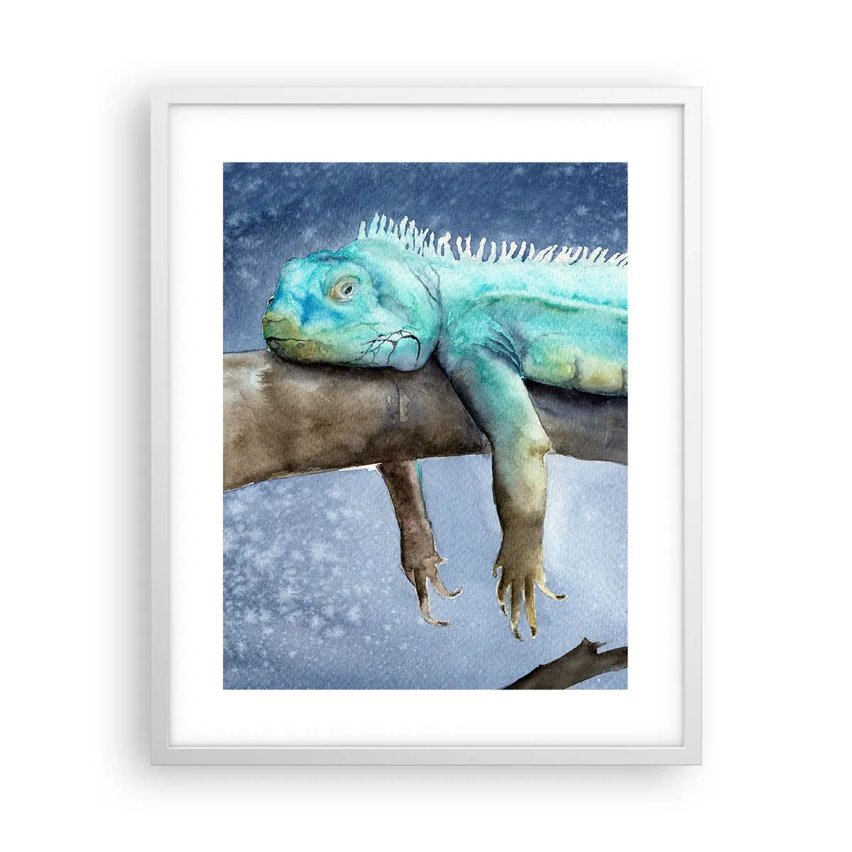 Poster in einem weißen Rahmen - Es ist gut! - 40x50 cm