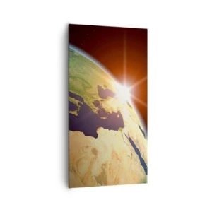 Bild auf Leinwand - Leinwandbild - Sonnenaufgang - 65x120 cm
