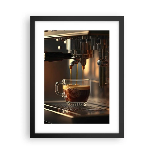 Poster in einem schwarzem Rahmen - Sinnliche Mischung - 30x40 cm