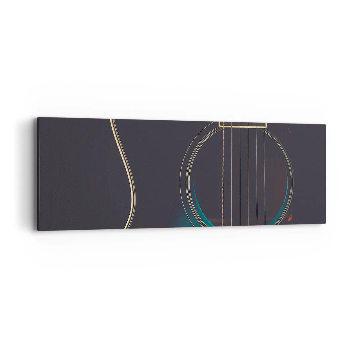 Bild auf Leinwand - Leinwandbild - Einen Moment bevor es ertönt - 90x30 cm