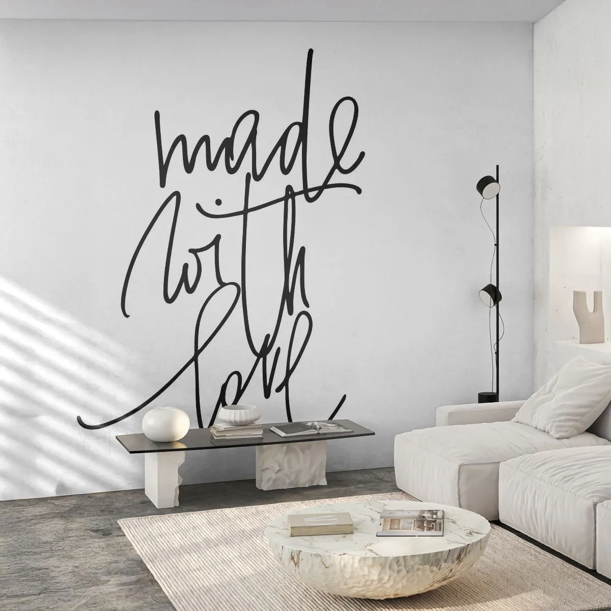 Fototapete Premium Sand - Die beste Marke - Typografie, Bejahung, Maxime - 200x140 cm