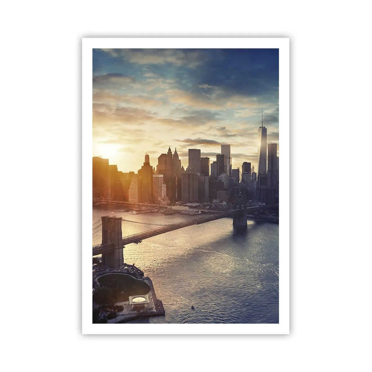 Poster - Westliches Kulturdenkmal - 70x100 cm