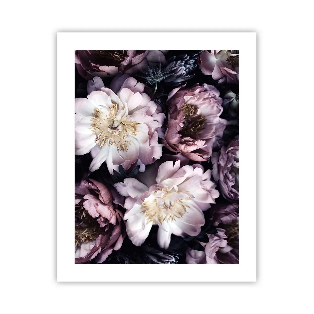 Poster - Blumenstrauß im alten Stil - 40x50 cm