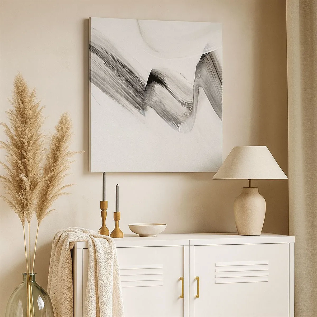 Bild auf Leinwand - Leinwandbild - Lässig zum Spaß - 30x30 cm