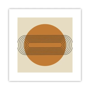 Poster - Perfekter Plan - 30x30 cm