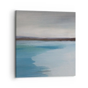 Bild auf Leinwand - Leinwandbild - Horizontale Landschaft - 70x70 cm
