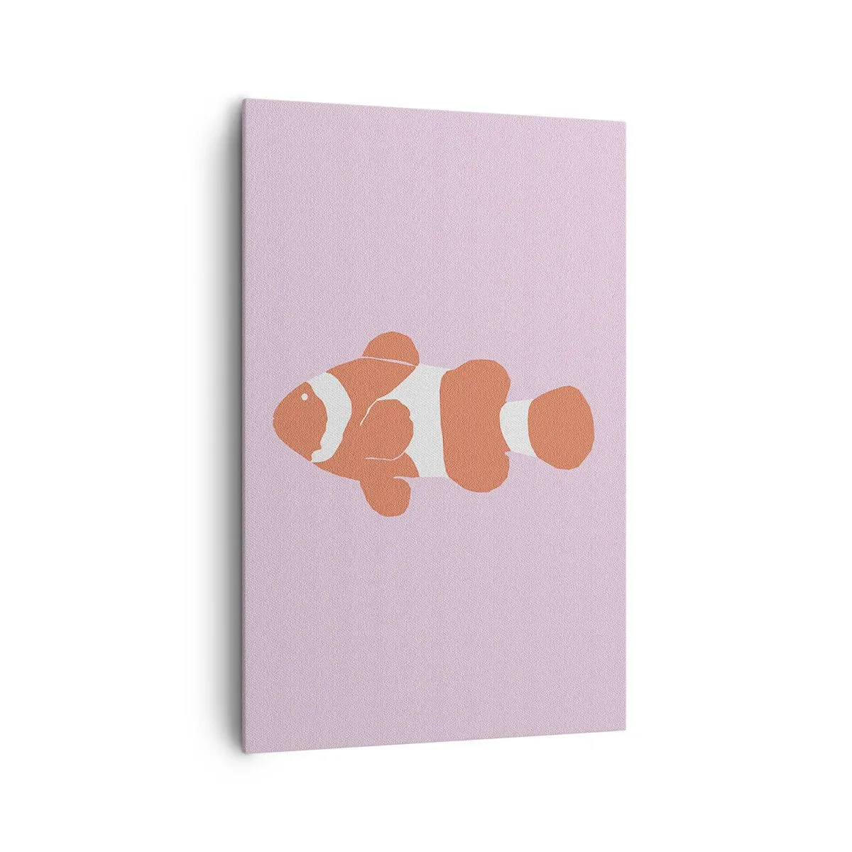 Bild auf Leinwand - Leinwandbild - In Koralle an Gesicht und Schwanz - 80x120 cm