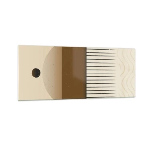 Glasbild - Bild auf glas - Verschiedene Staaten - 100x40 cm