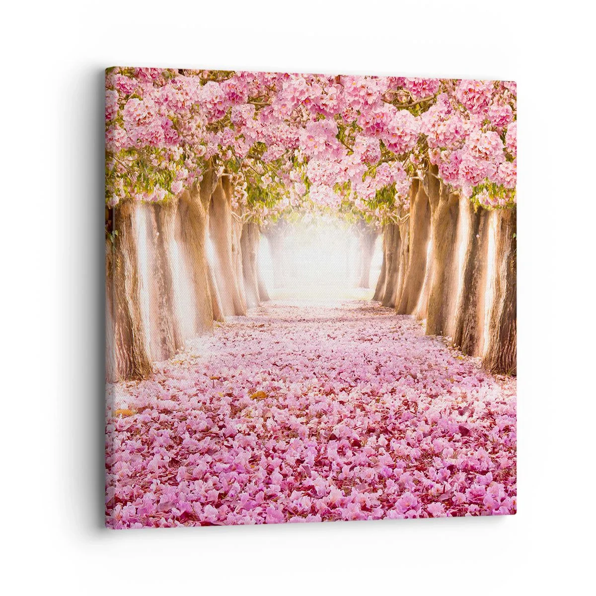 Bild auf Leinwand - Leinwandbild - Der Weg ins Paradies - 30x30 cm