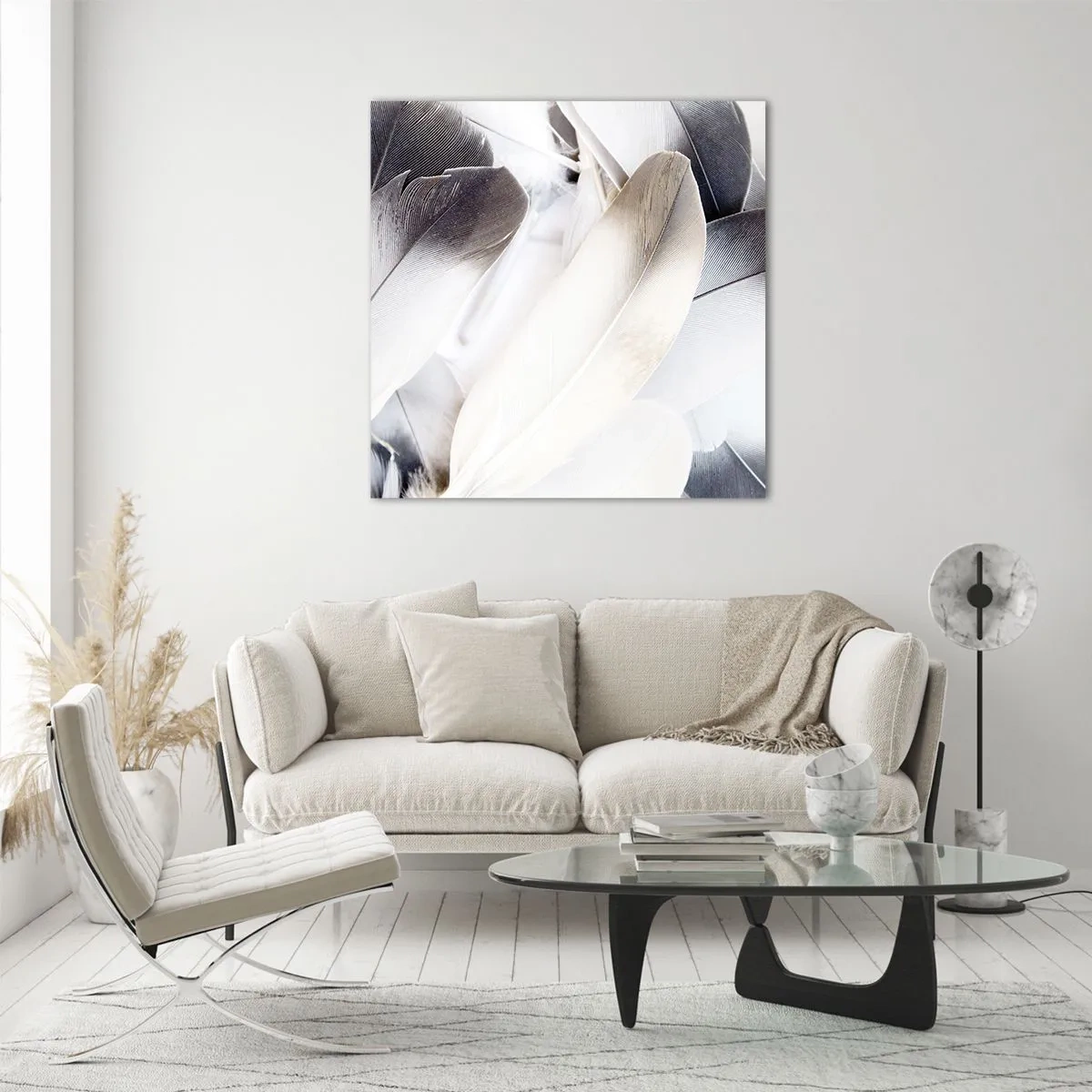 Glasbild - Bild auf glas - Fast engelhaft - 50x50 cm