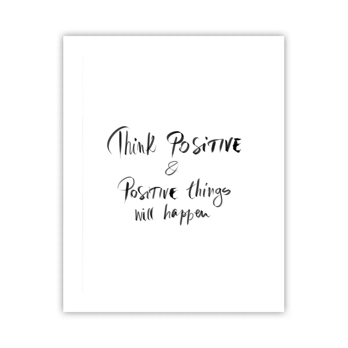 Poster - Wie soll man leben? - 40x50 cm