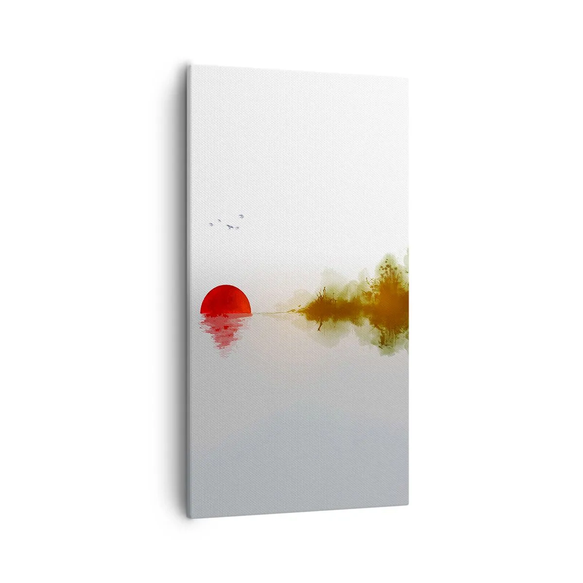 Bild auf Leinwand - Leinwandbild - Versprechen der Ruhe - 55x100 cm