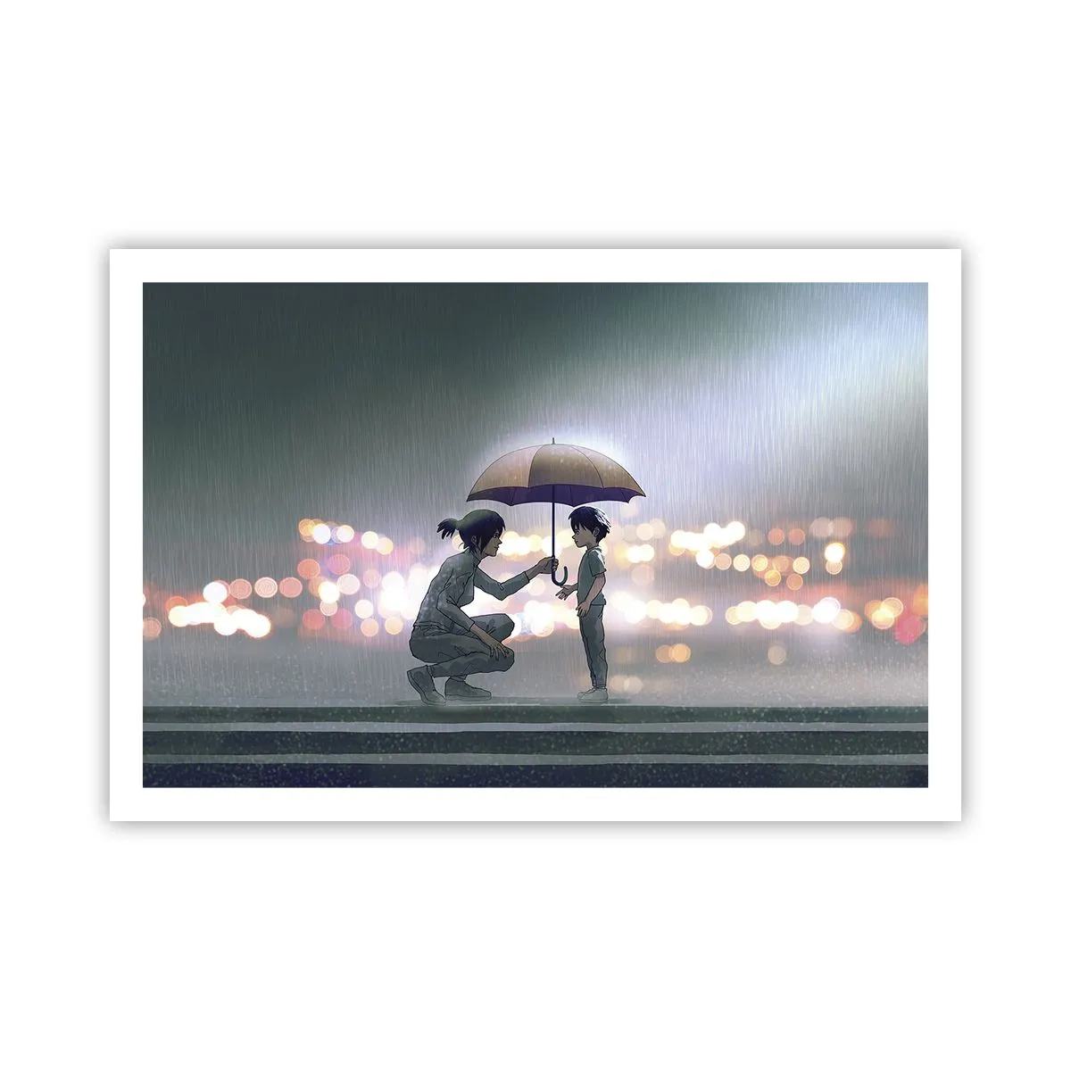 Poster - Und jetzt ist alles in Ordnung - 91x61 cm