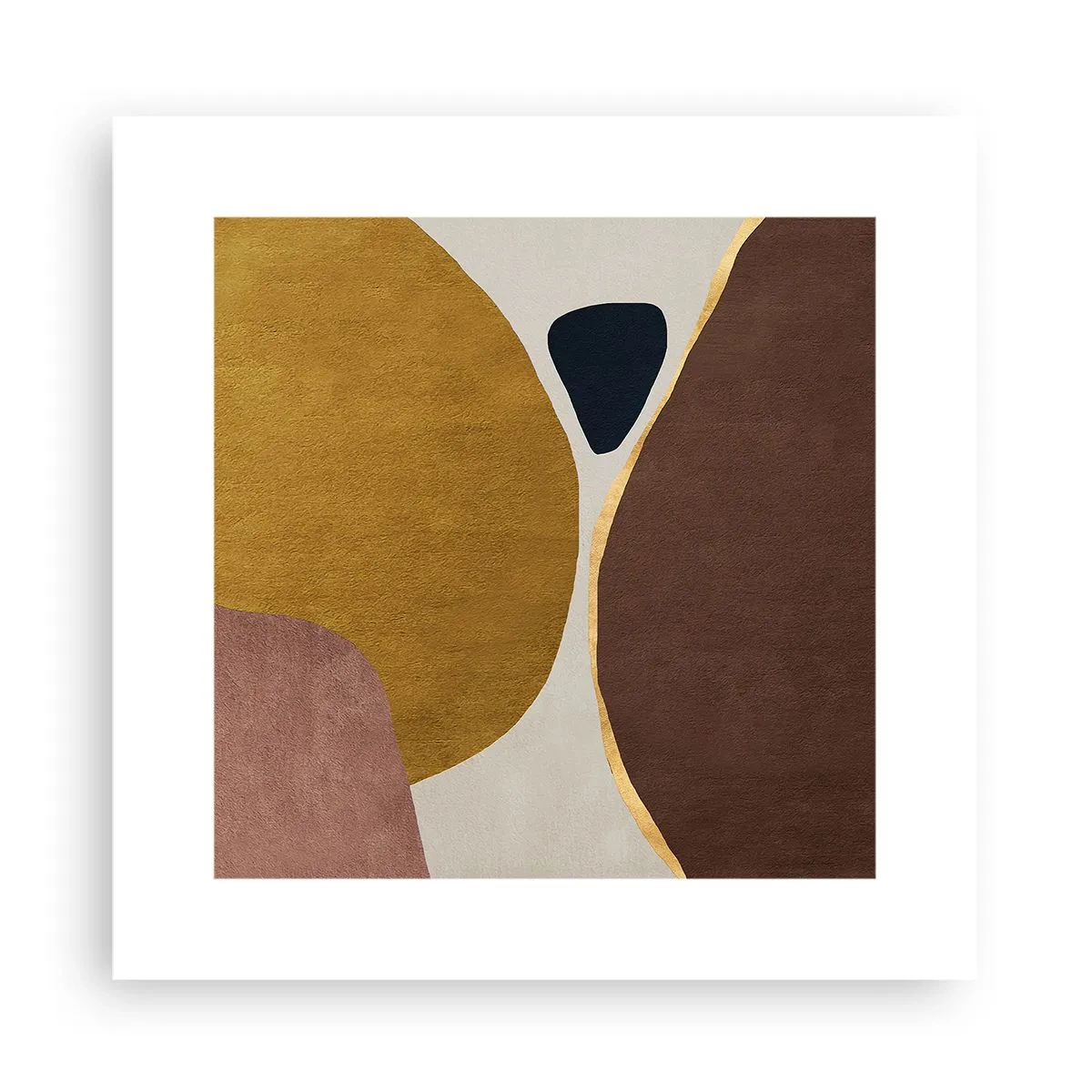 Poster - Abstraktion – ein Ort im Raum - 30x30 cm