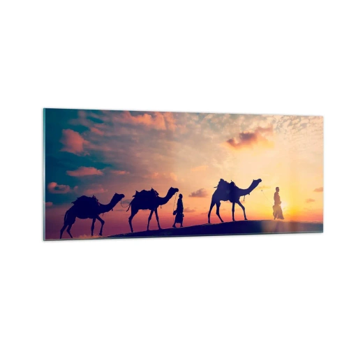 Glasbild - Bild auf glas - Der geheimnisvolle Geist des Orients - 100x40 cm
