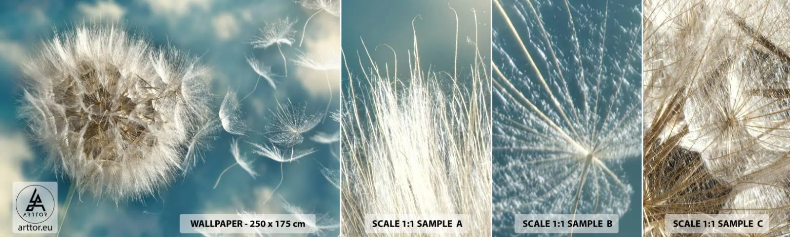 Fototapetenmuster Standard Eco - Engelsatem - Natur, Indischer Sommer, Stück - 100x30 cm
