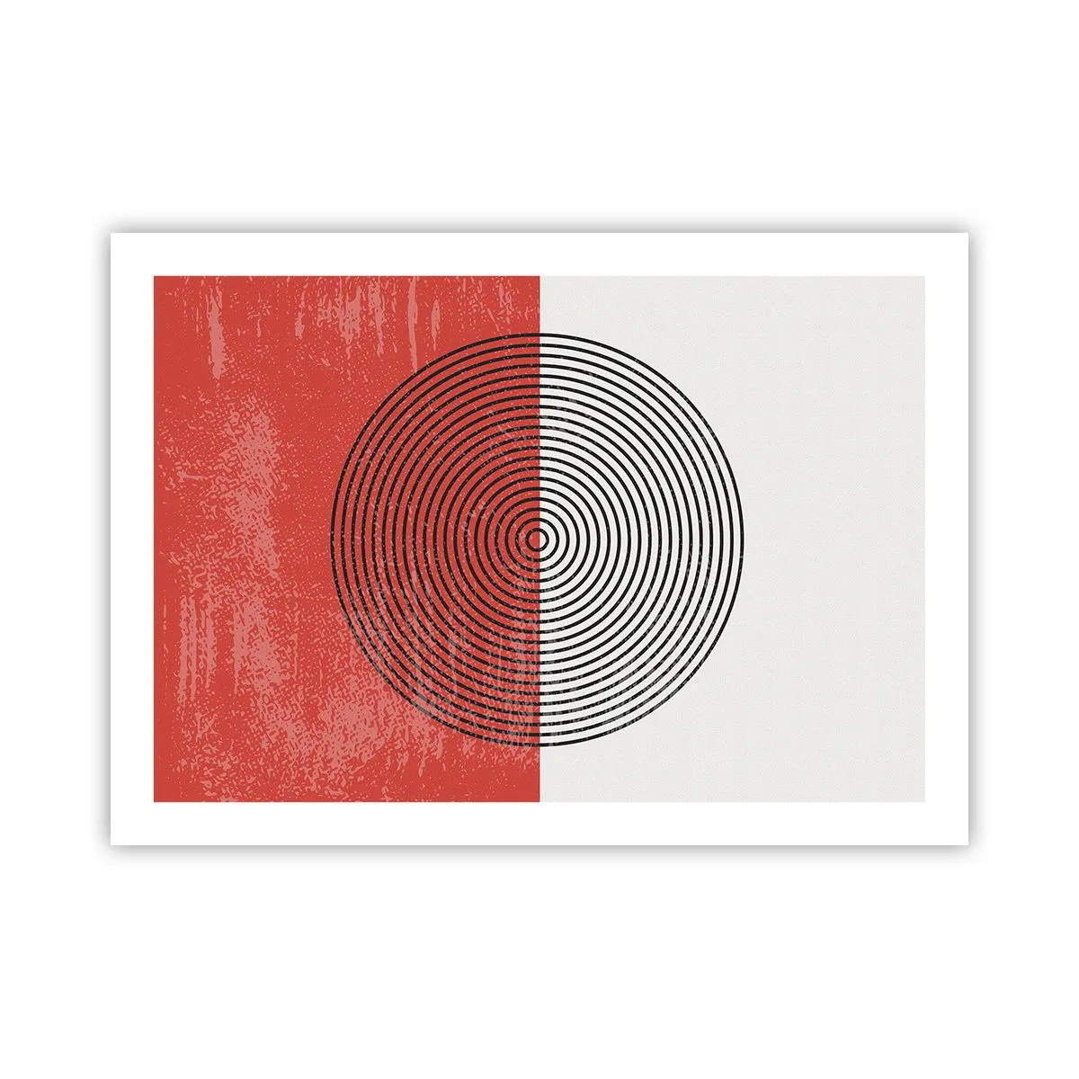 Poster - Auf den Punkt gebracht - 70x50 cm