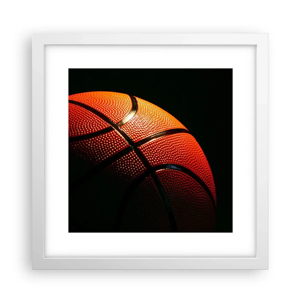 Poster in einem weißen Rahmen - Schön wie ein Planet - 30x30 cm