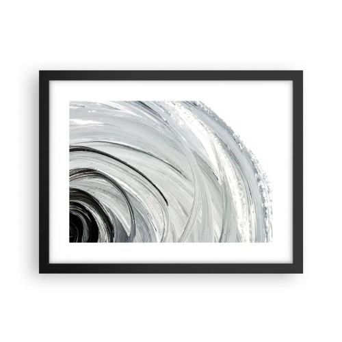 Poster in einem schwarzem Rahmen - Orbitale Komposition - 40x30 cm