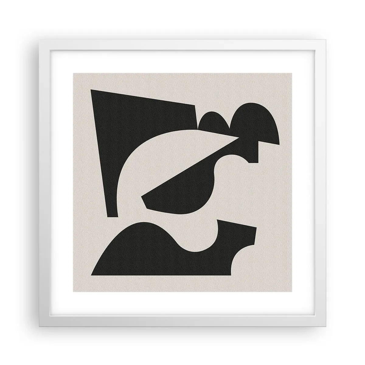 Poster in einem weißen Rahmen - Zum Selbstbauen - 40x40 cm