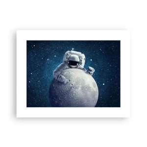 Poster - Weltraumjoker - 40x30 cm