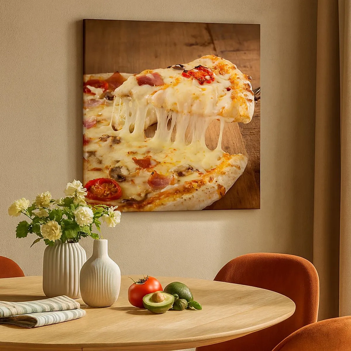 Bild auf Leinwand - Leinwandbild - Ein Meisterwerk der italienischen Kunst - 30x30 cm