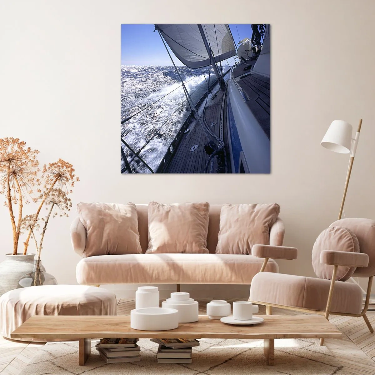 Bild auf Leinwand - Leinwandbild - Ich weiß was es heißt ein Vogel zu sein - 50x50 cm