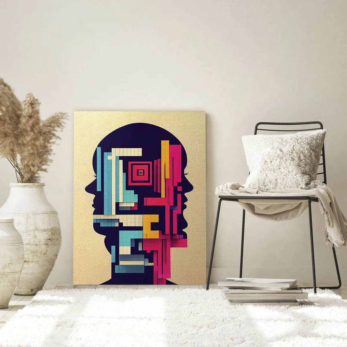 Glasbild - Bild auf glas - Neue Anleihen - 70x100 cm