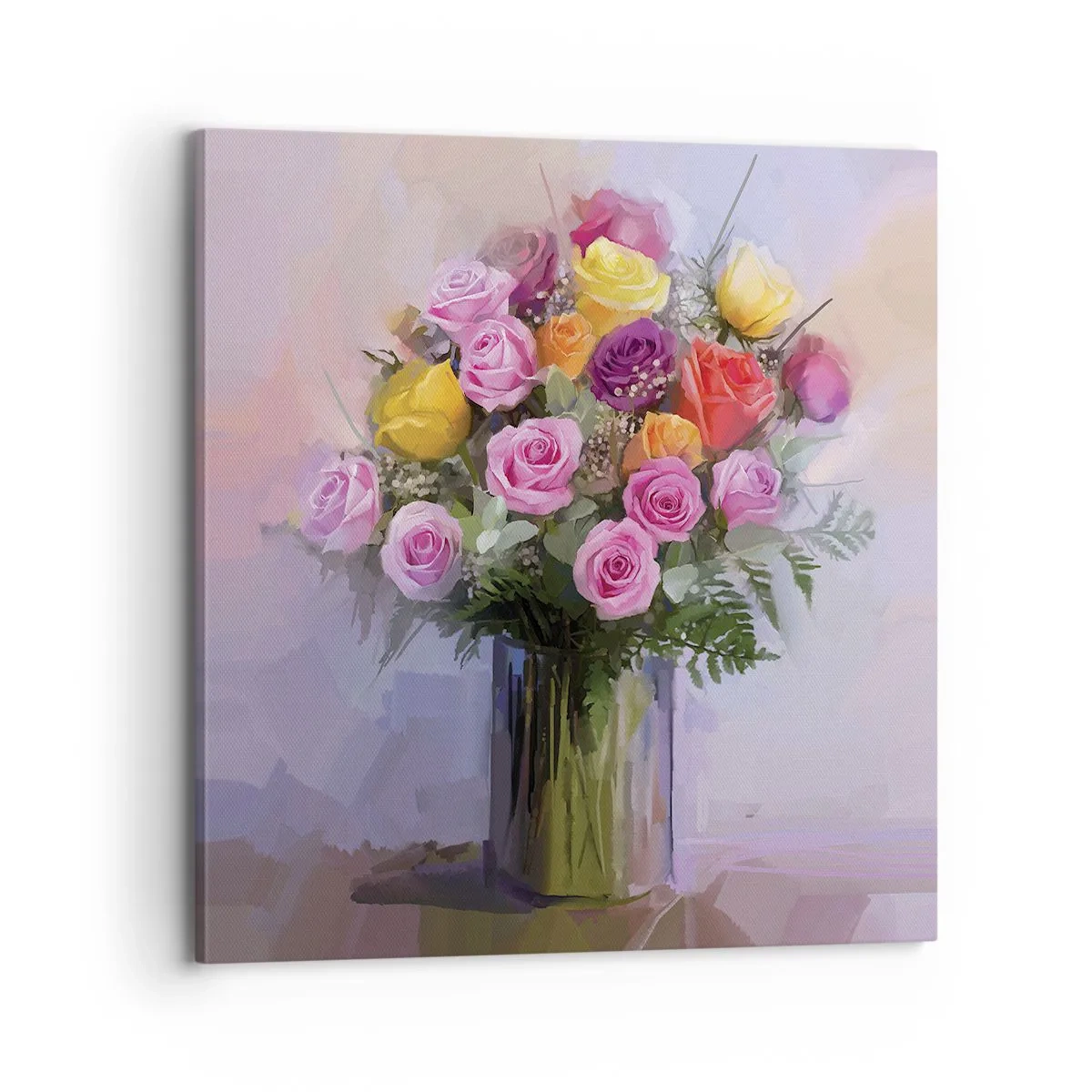 Bild auf Leinwand - Leinwandbild - Festgehaltene Schönheit - 70x70 cm