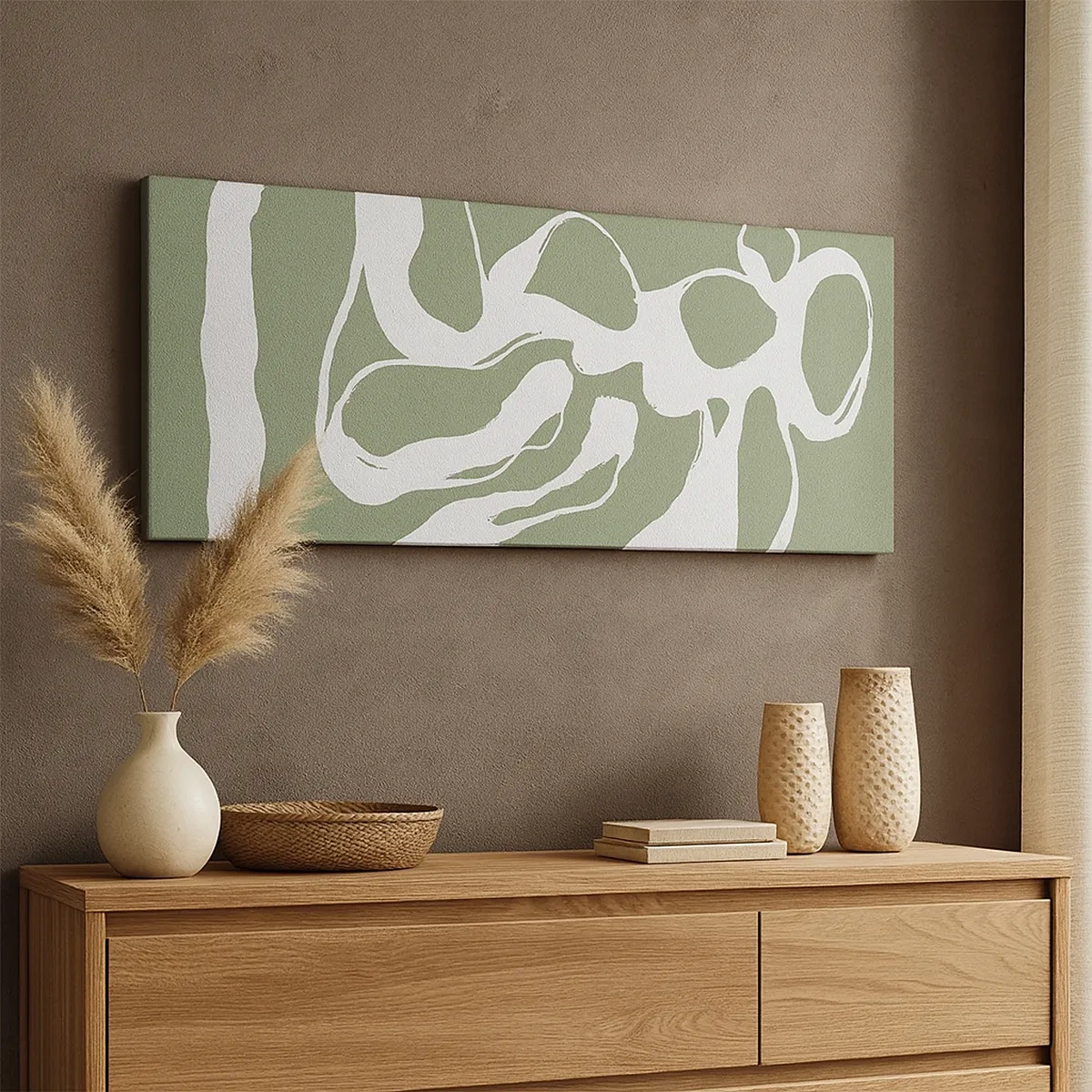 Bild auf Leinwand - Leinwandbild - Ruf des Weltraums - 30x30 cm