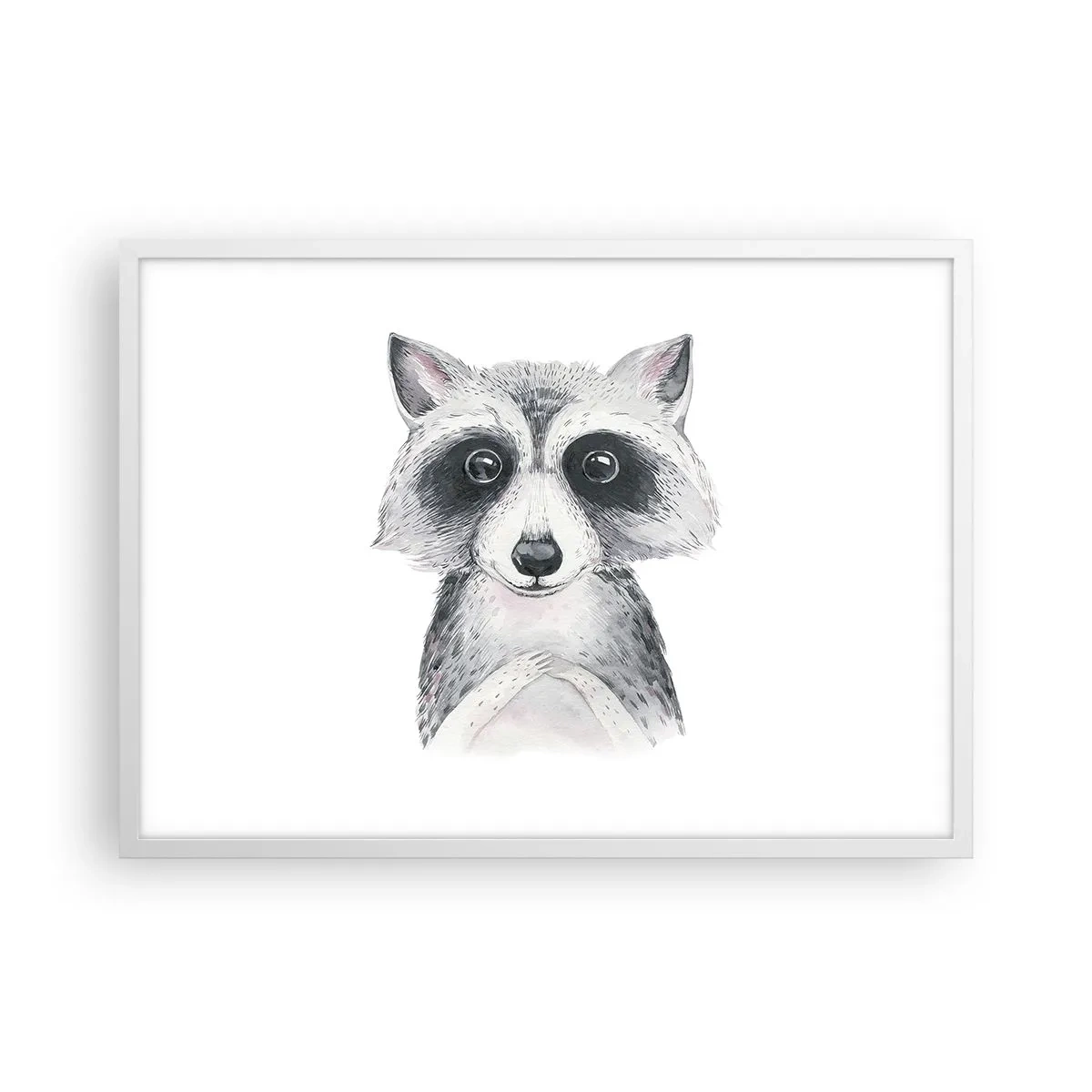 Poster in einem weißen Rahmen - Ein Moment zum Bewegen - 70x50 cm