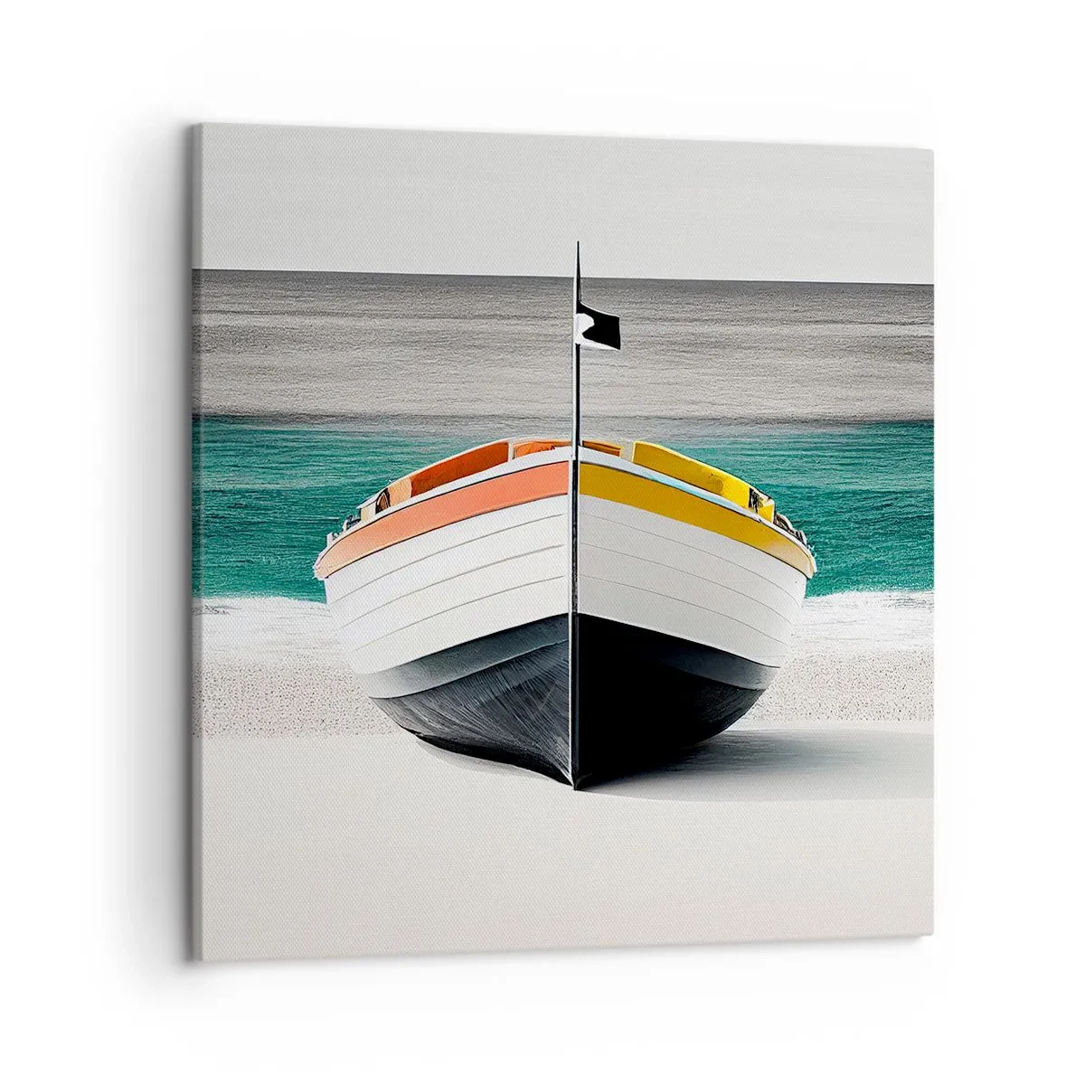 Bild auf Leinwand - Leinwandbild - An seinem Platz - 50x50 cm