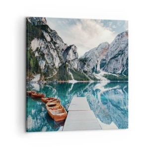 Bild auf Leinwand - Leinwandbild - Wir zeigen Ihnen Schönheit - 60x60 cm