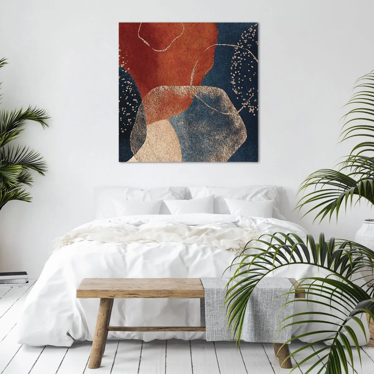 Bild auf Leinwand - Leinwandbild - Die Leichtigkeit des Seins - 60x60 cm