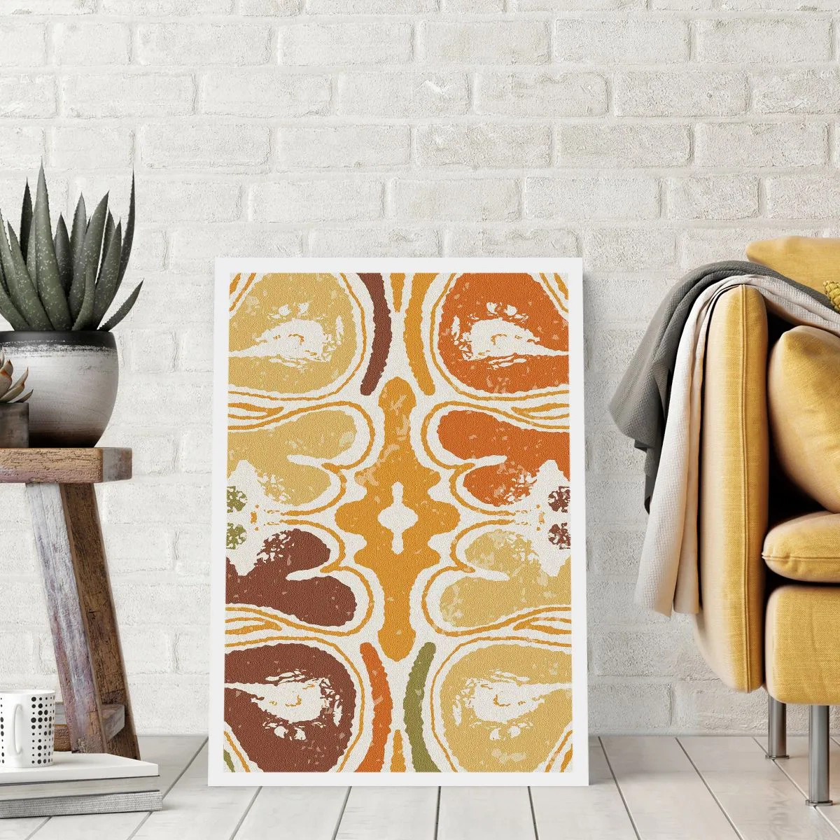 Poster - Sentimentale Abstraktion - 40x50 cm