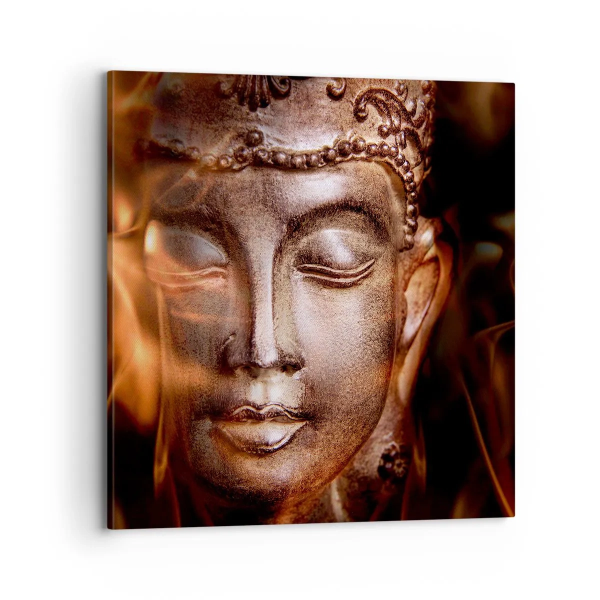 Bild auf Leinwand - Leinwandbild - Es existiert nur hier und jetzt - 70x70 cm