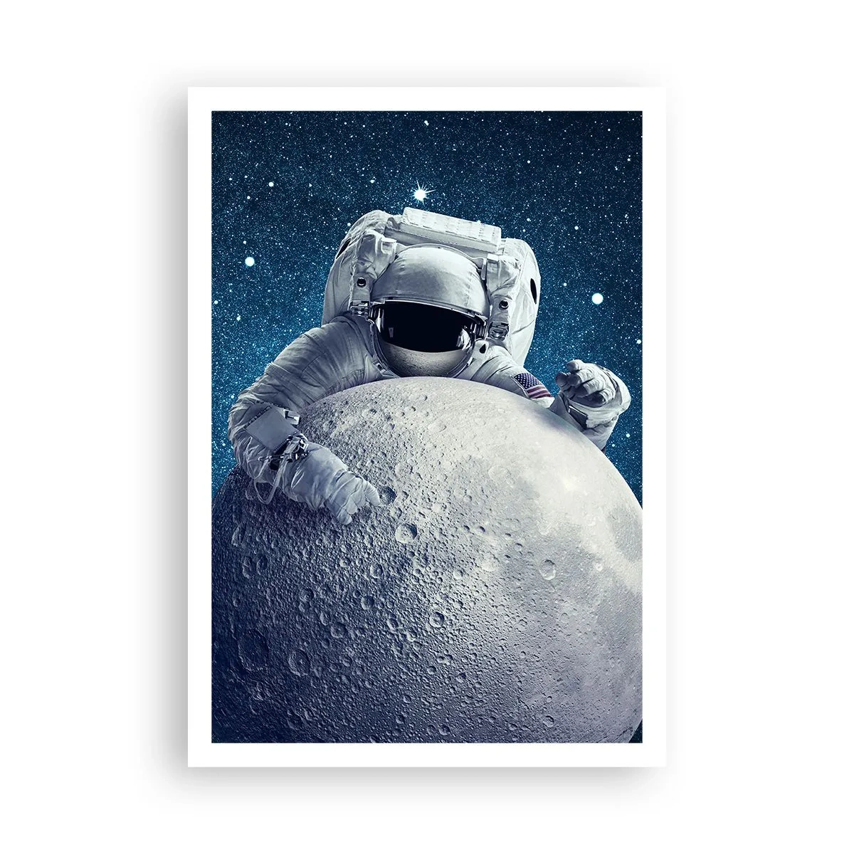 Poster - Weltraumjoker - 70x100 cm