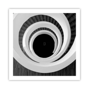 Poster - Zum Kern der Sache - 60x60 cm