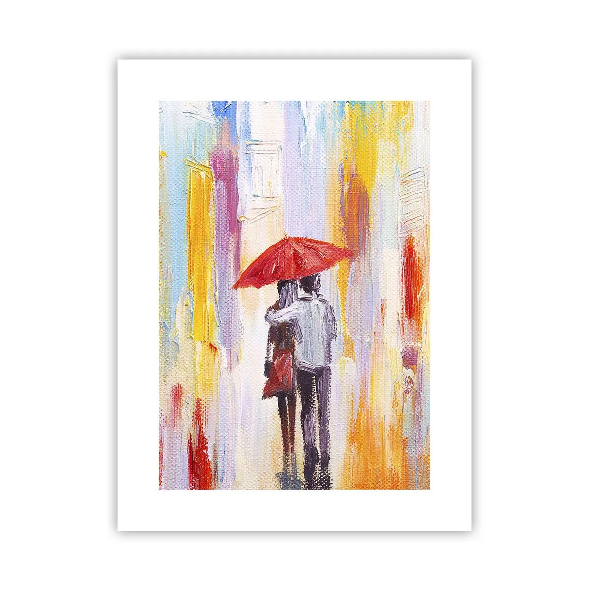 Poster - Lass es weiter regnen - 30x40 cm