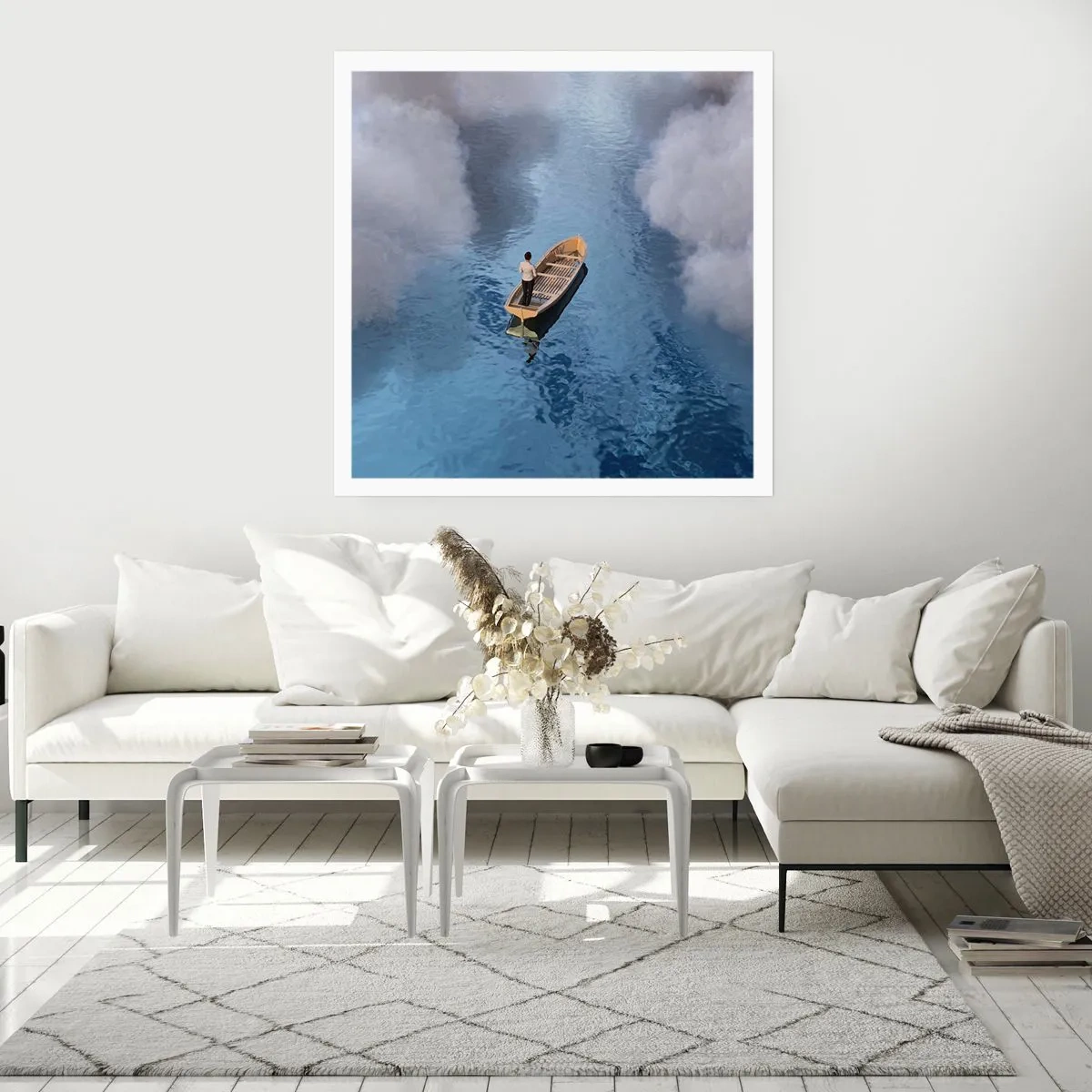 Poster - Leben – Reise – unbekannt - 60x60 cm