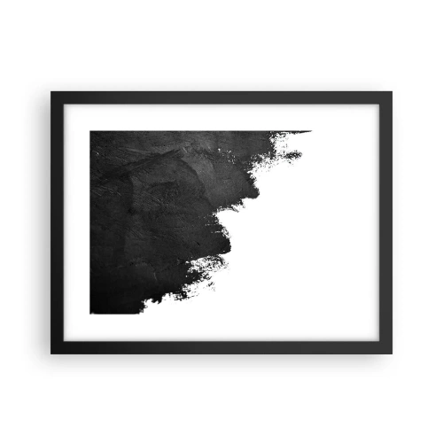 Poster in einem schwarzem Rahmen - Elemente: Erde - 40x30 cm