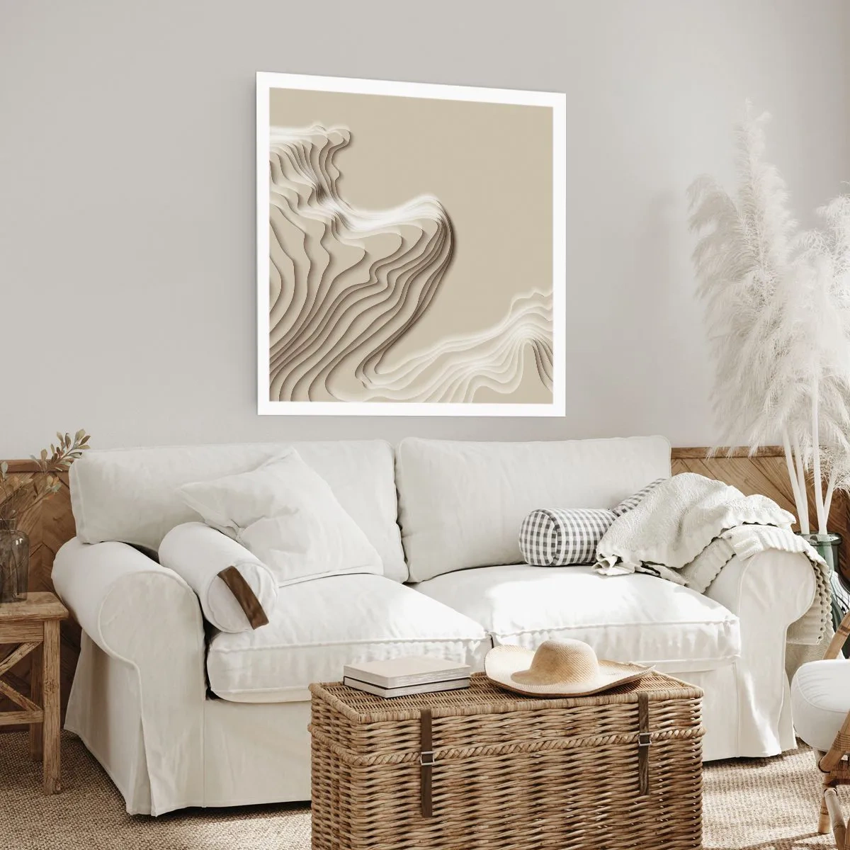 Poster - Topographie der Kunst - 60x60 cm